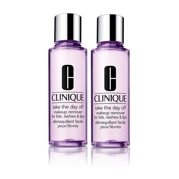 Clinique Other - CLINIQUE Take The Day Off Makeup Remover For Lids Lashes and Lips Bundle of 2